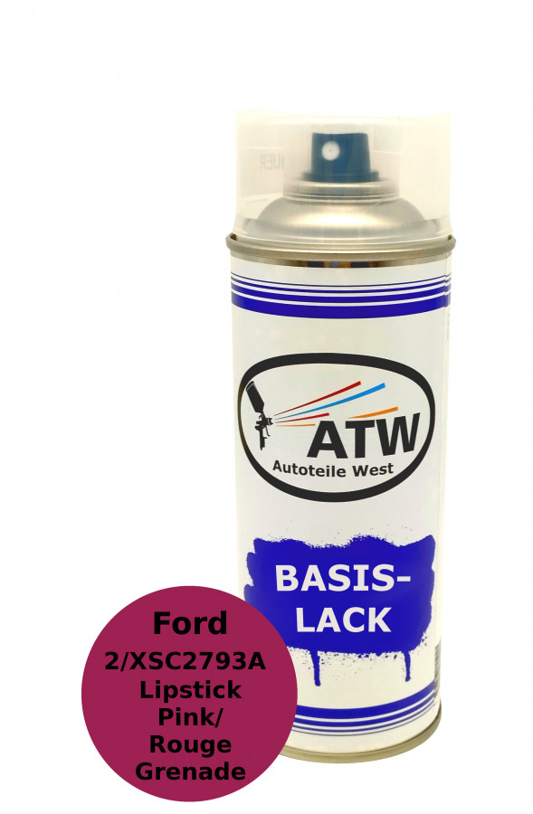 Autolack für Ford 2 / XSC2793A  Lipstick Pink / Rouge Grenade